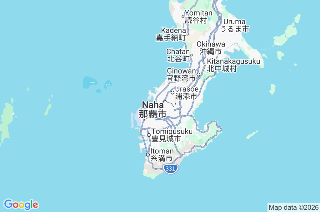 Asato Sanro Area Map