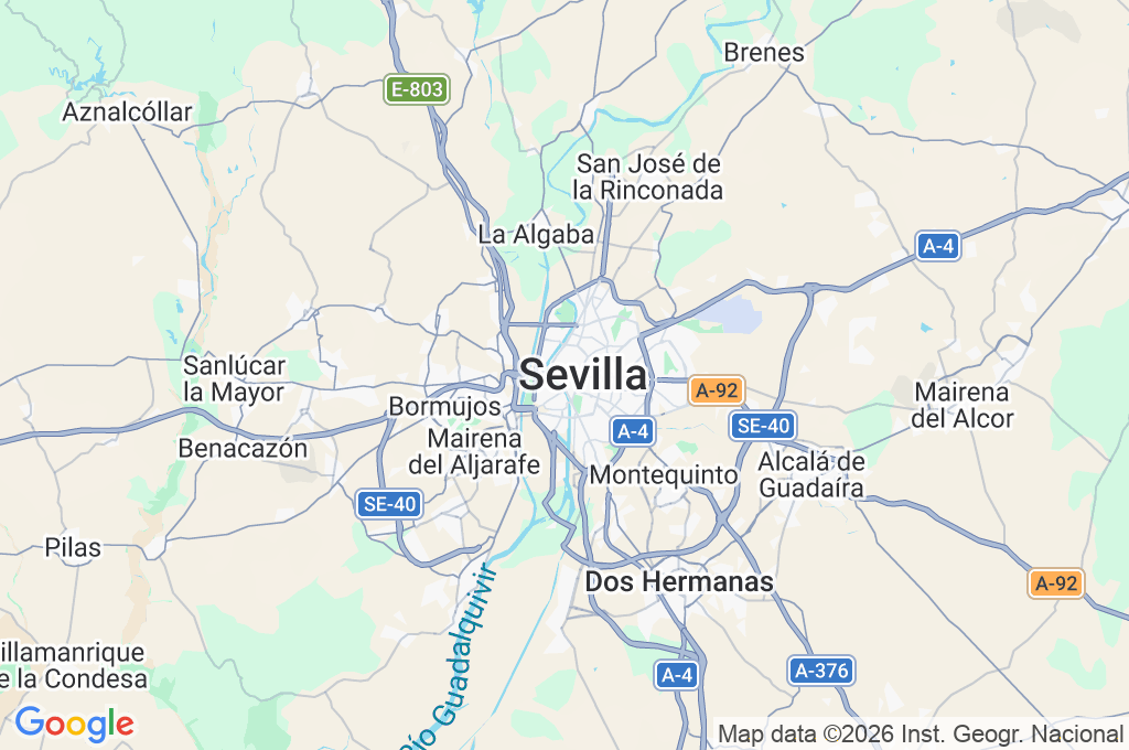 Capilla de San Onofre Area Map