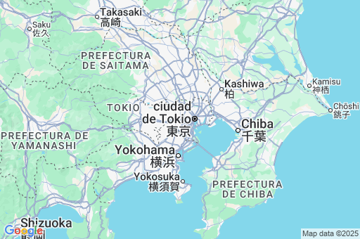 Map of Tokio