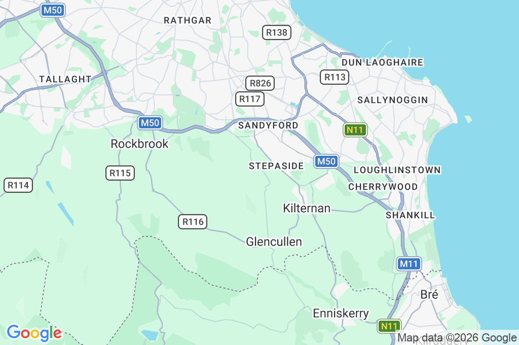 The Paddocks Riding Centre Area Map