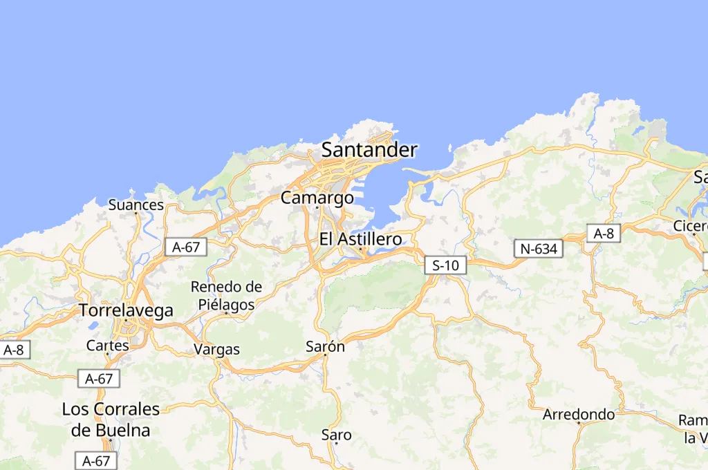 Marismas Blancas Area Map Marismas Blancas Area Map