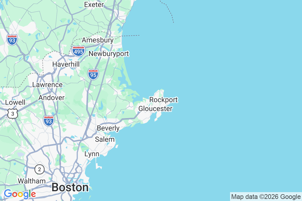 Annisquam Yacht Club Area Map