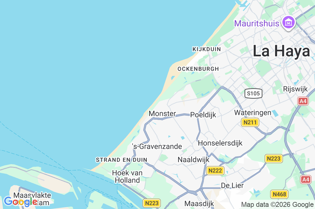 Ter Heijde Area Map