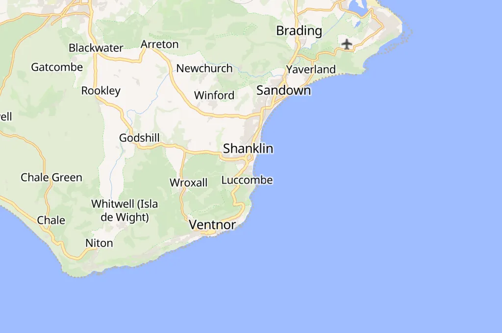 Luccombe Area Map Luccombe Area Map