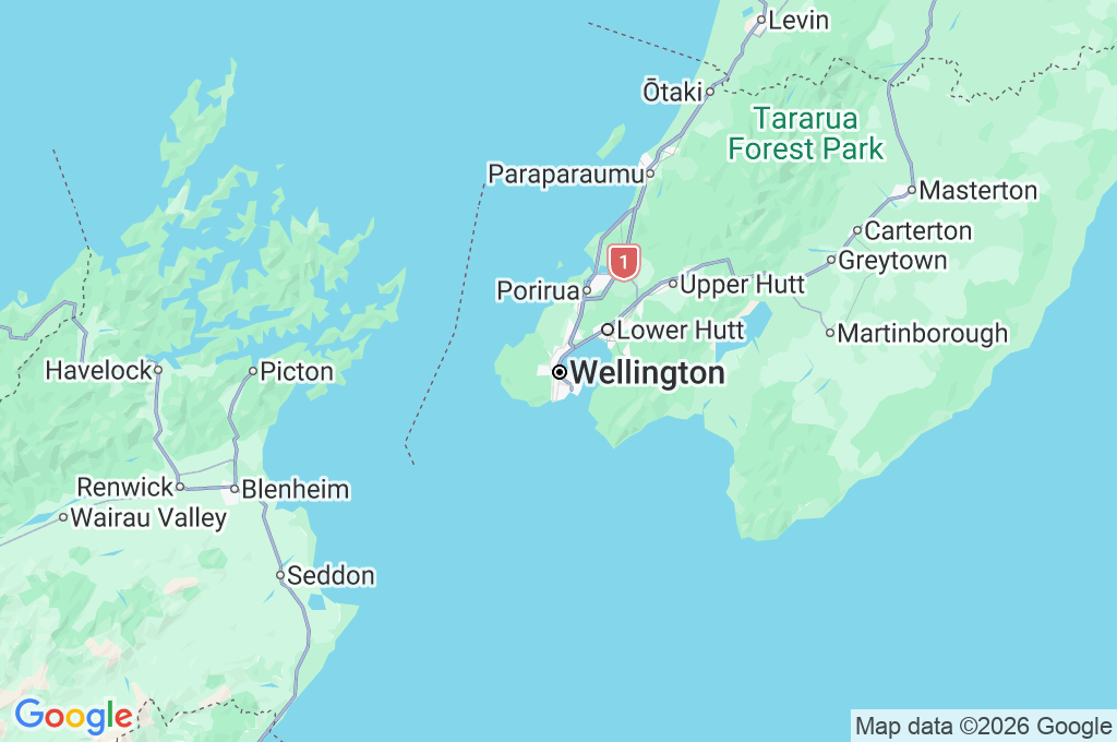 Wellington Area Map