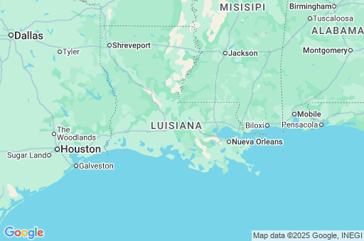 Map of Luisiana