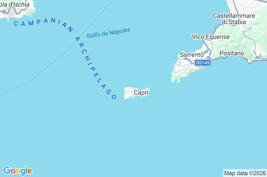 Anacapri Area Map