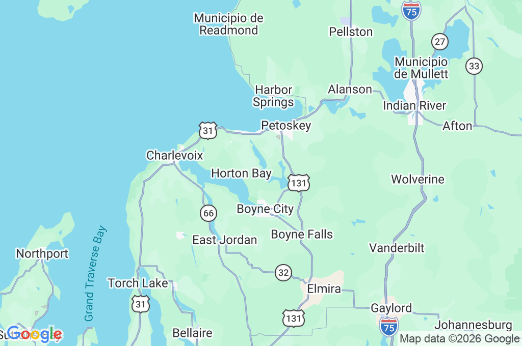 Camp Michigania Area Map Camp Michigania Area Map