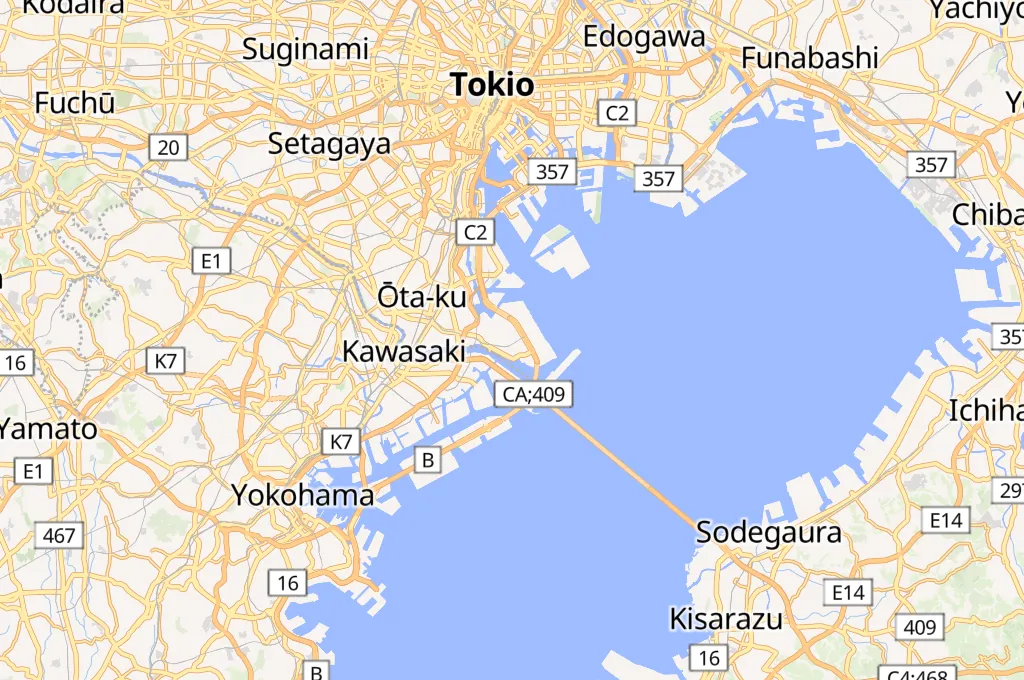 Aeropuerto de Haneda Area Map
