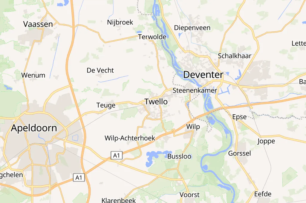 Twello Area Map Twello Area Map