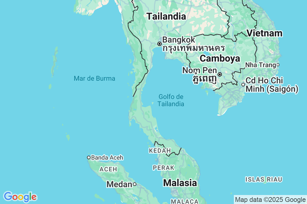 Playa Choeng Mon Area Map