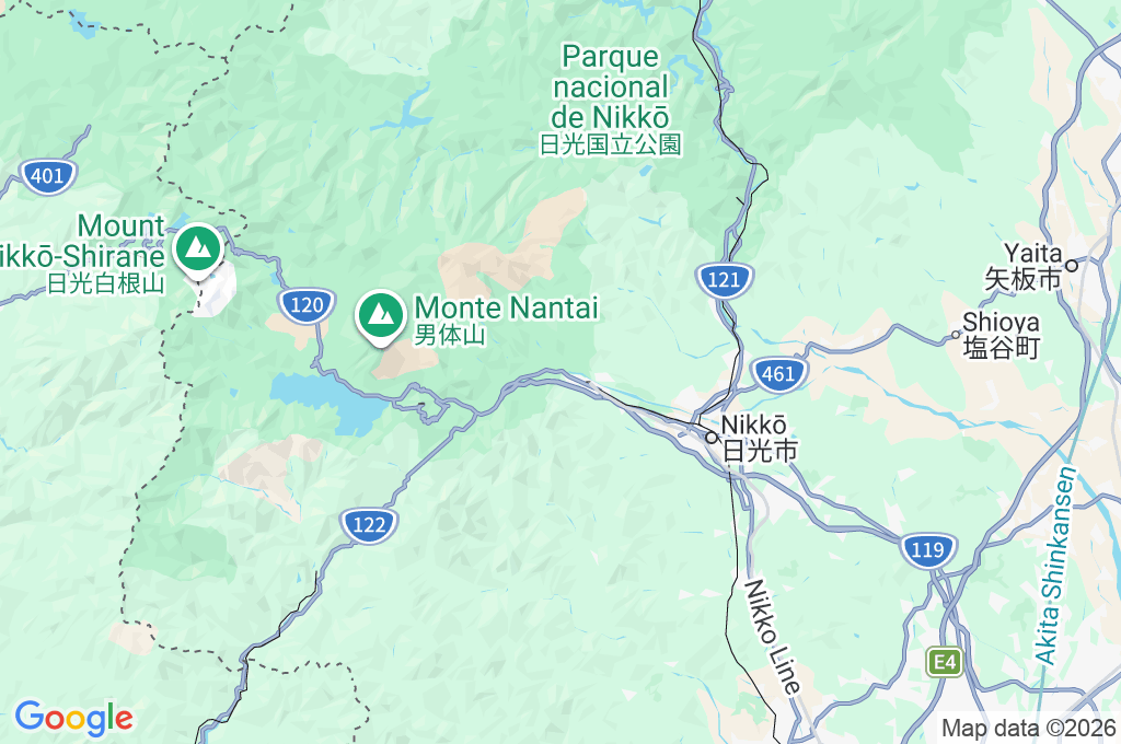 Puente Shinkyō Area Map Puente Shinkyō Area Map