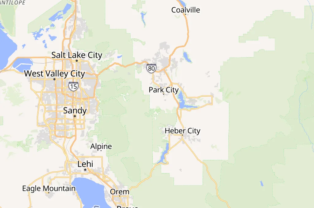 Empire Express Area Map