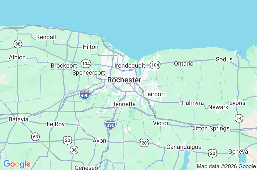 Rochester Area Map Rochester Area Map