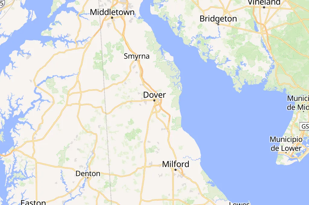Dover Area Map Dover Area Map