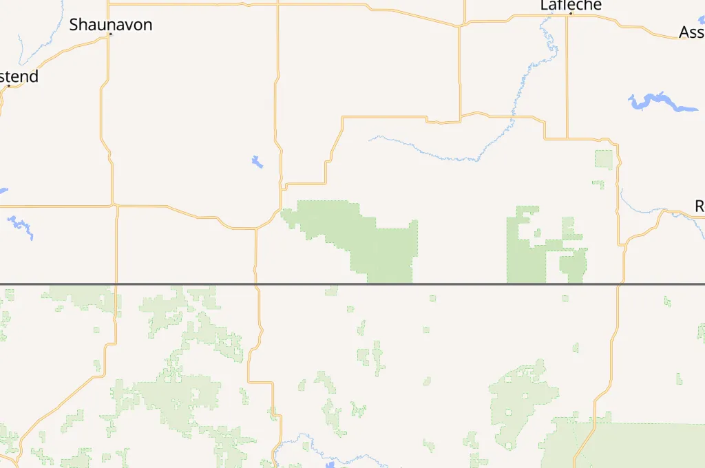 Parque Nacional Grasslands Area Map Parque Nacional Grasslands Area Map