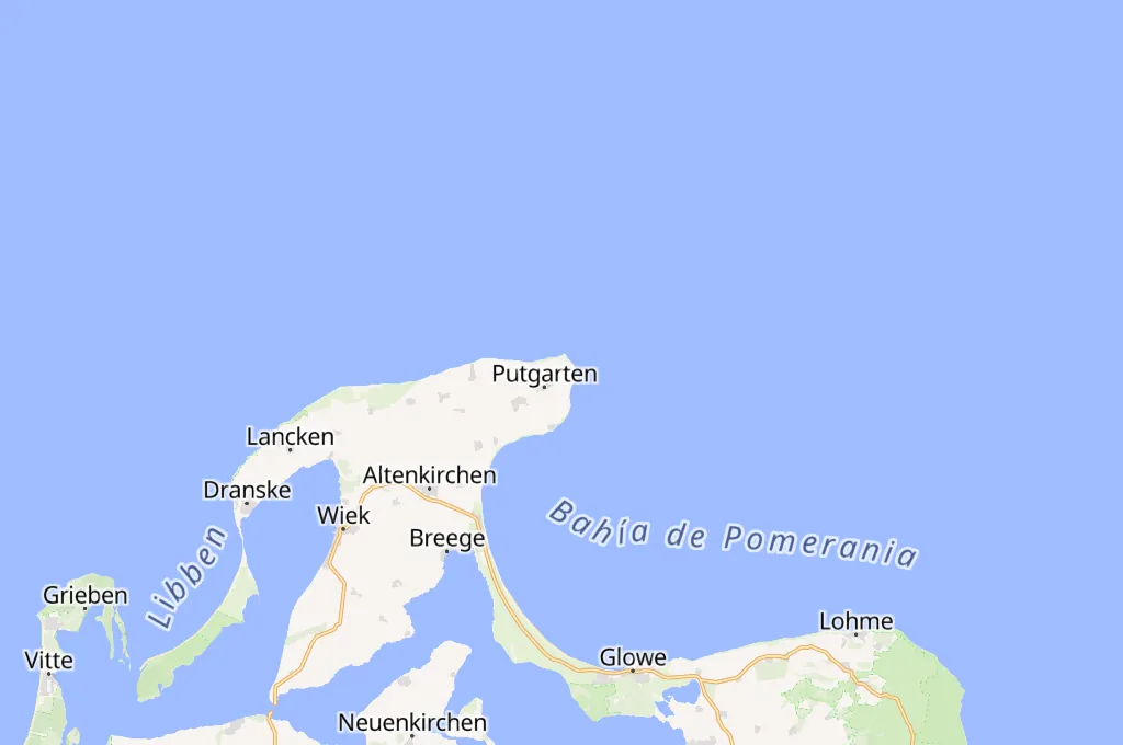 Kap Arkona Area Map