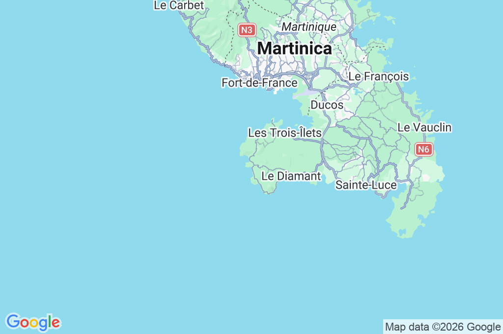 Les Anses d'Arlet Area Map Les Anses d'Arlet Area Map