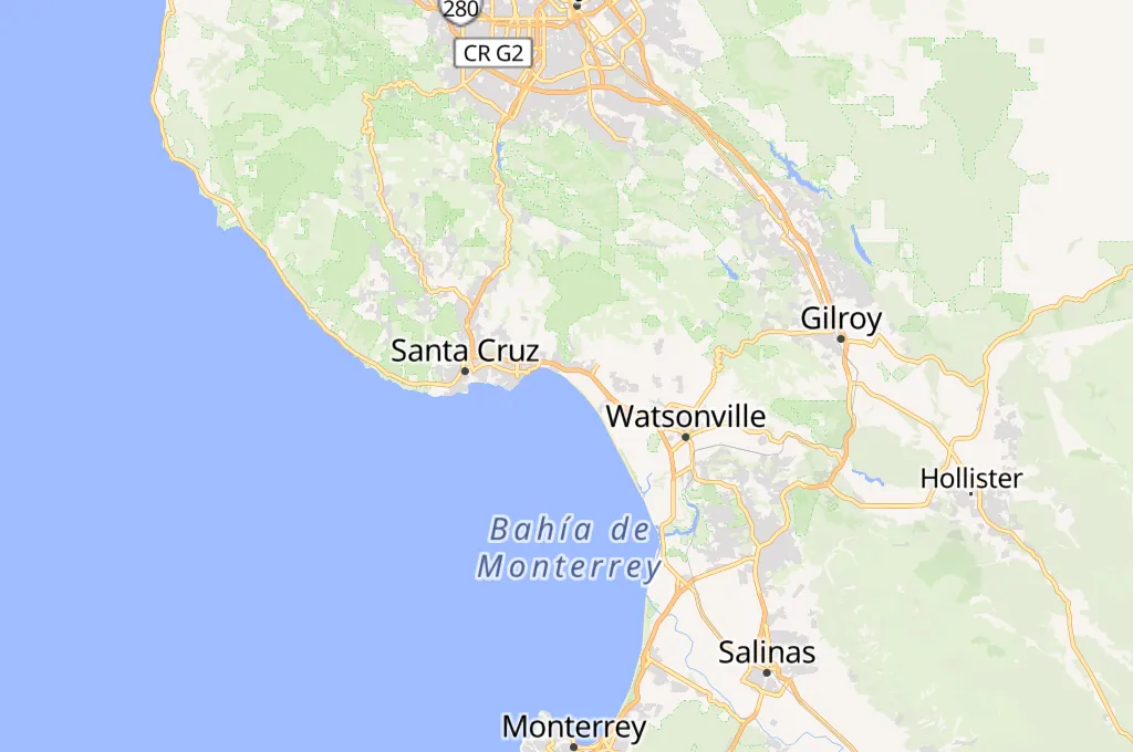 Rio Del Mar Area Map