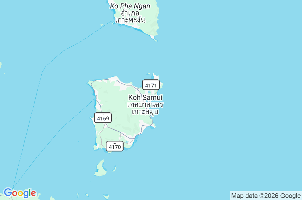 Chaweng Area Map Chaweng Area Map
