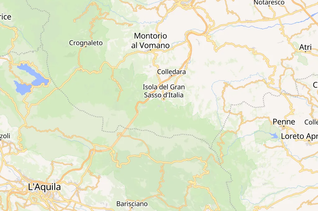 San Pietro Area Map San Pietro Area Map