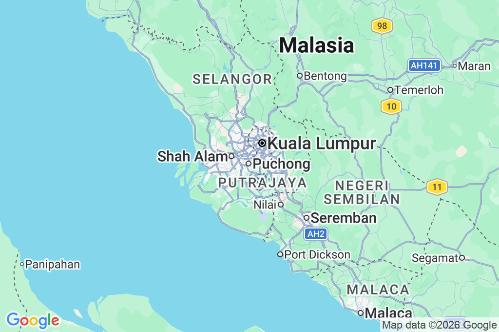 Bandar Puteri Area Map