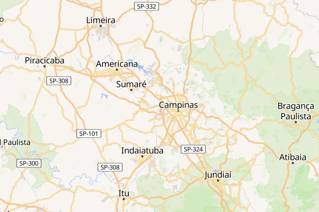 Boa Vista Area Map