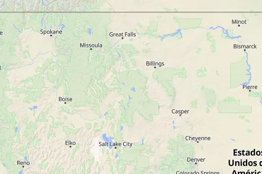 Map of Wyoming