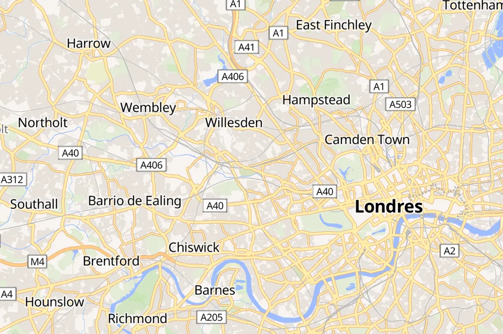 Kensal Green Area Map