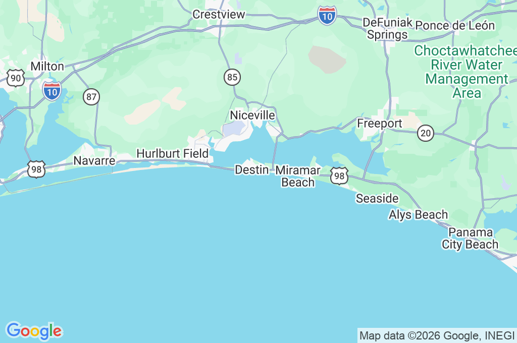 Sterling Sands Beach Area Map Sterling Sands Beach Area Map