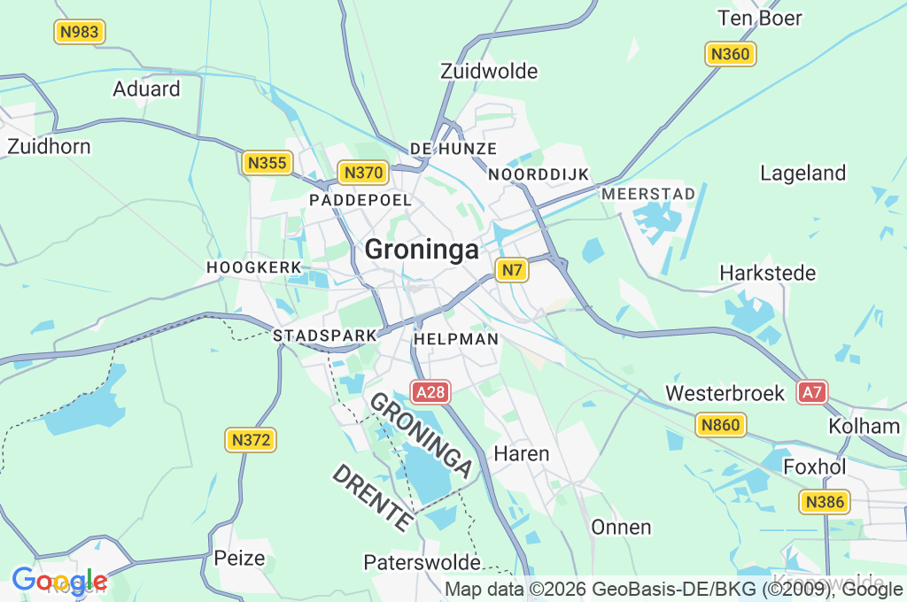 Zuidelijke Ringweg Area Map Zuidelijke Ringweg Area Map