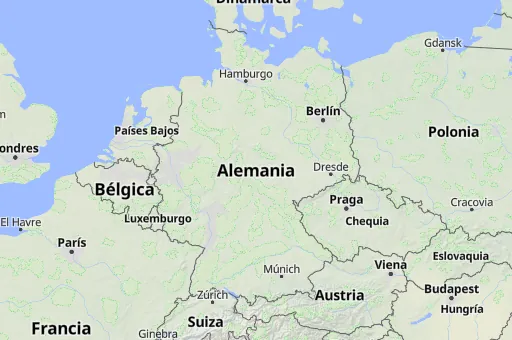 Map of Alemania
