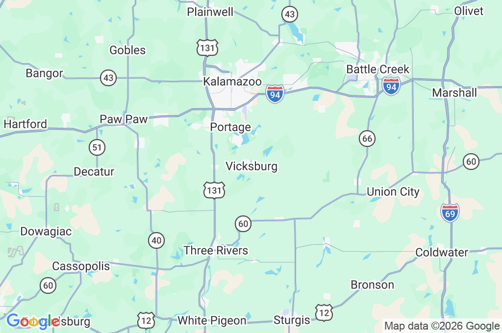 Vicksburg Area Map Vicksburg Area Map