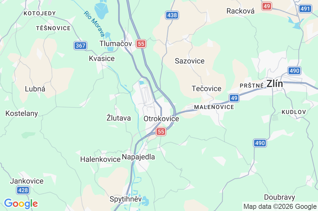 náměstí 3. května Area Map