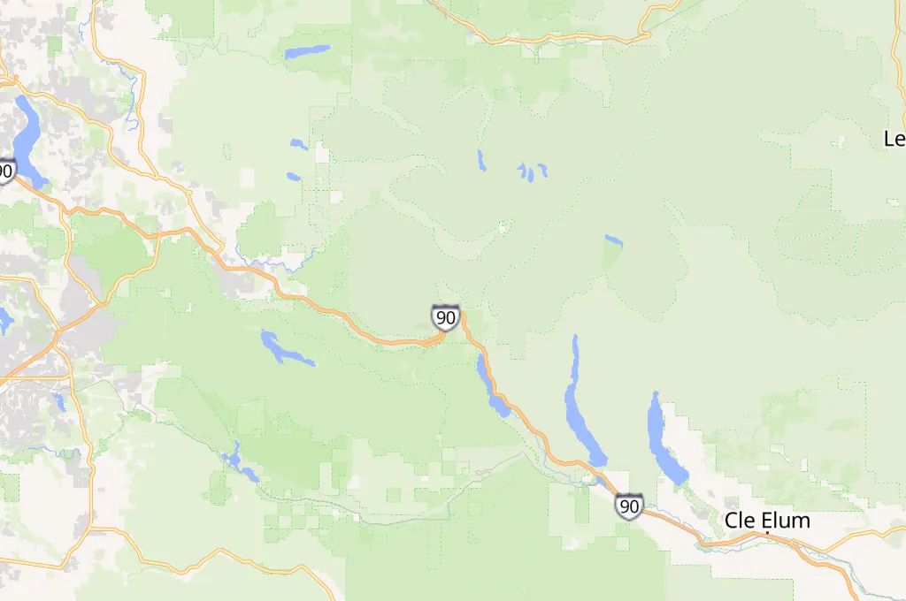 Alpental Area Map
