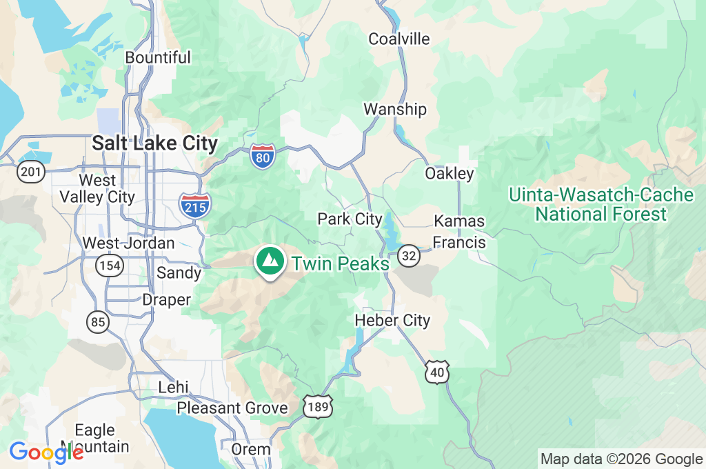 Stein Eriksen Lodge Area Map