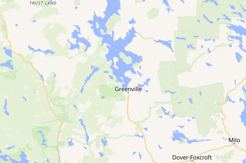 Greenville Area Map Greenville Area Map
