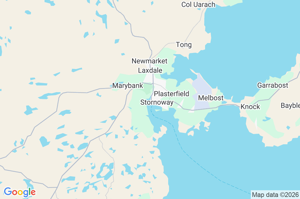 Puerto de Stornoway Area Map Puerto de Stornoway Area Map