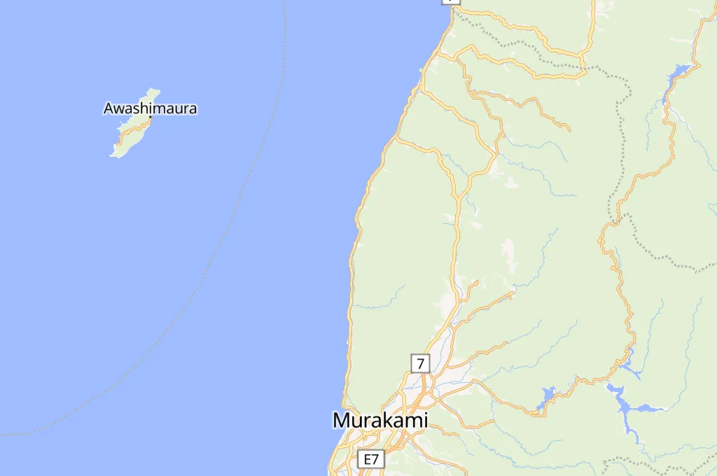 Sasagawa Nagare Area Map
