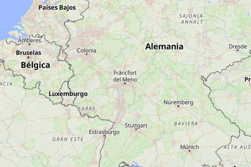 Map of Hesse