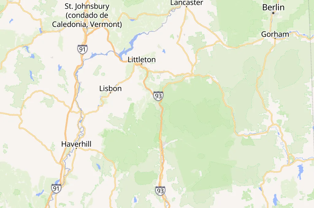 Cannon Mountain Area Map Cannon Mountain Area Map