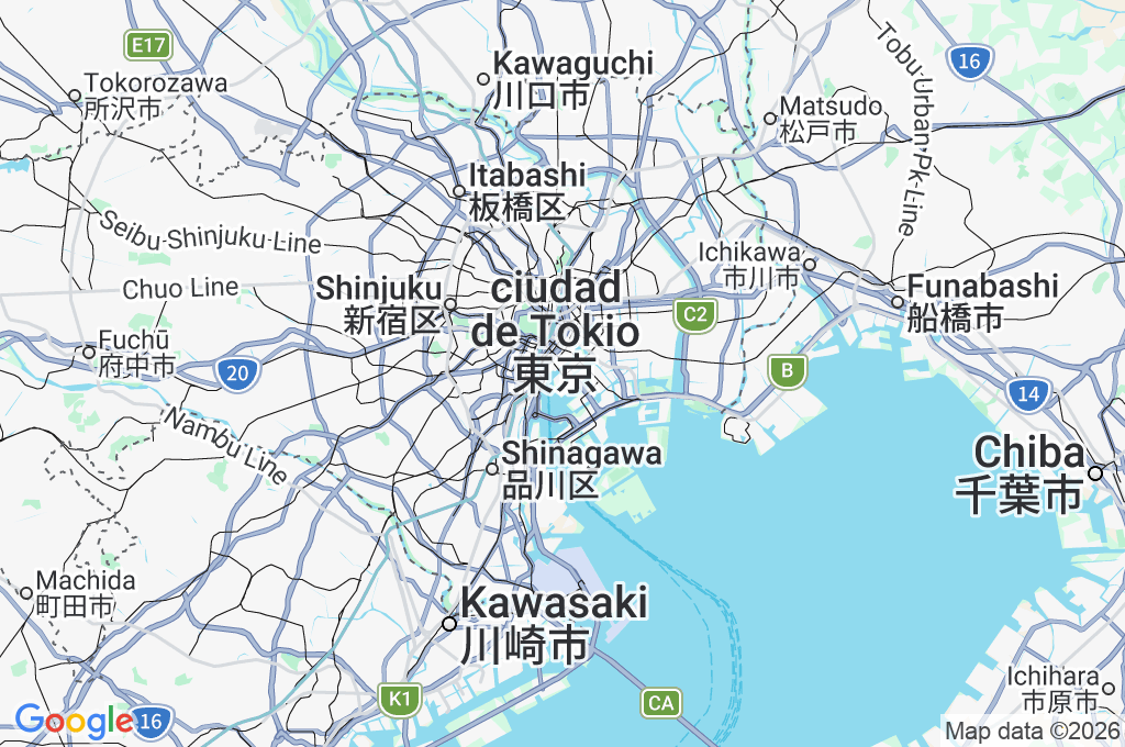 Kachidoki Area Map Kachidoki Area Map