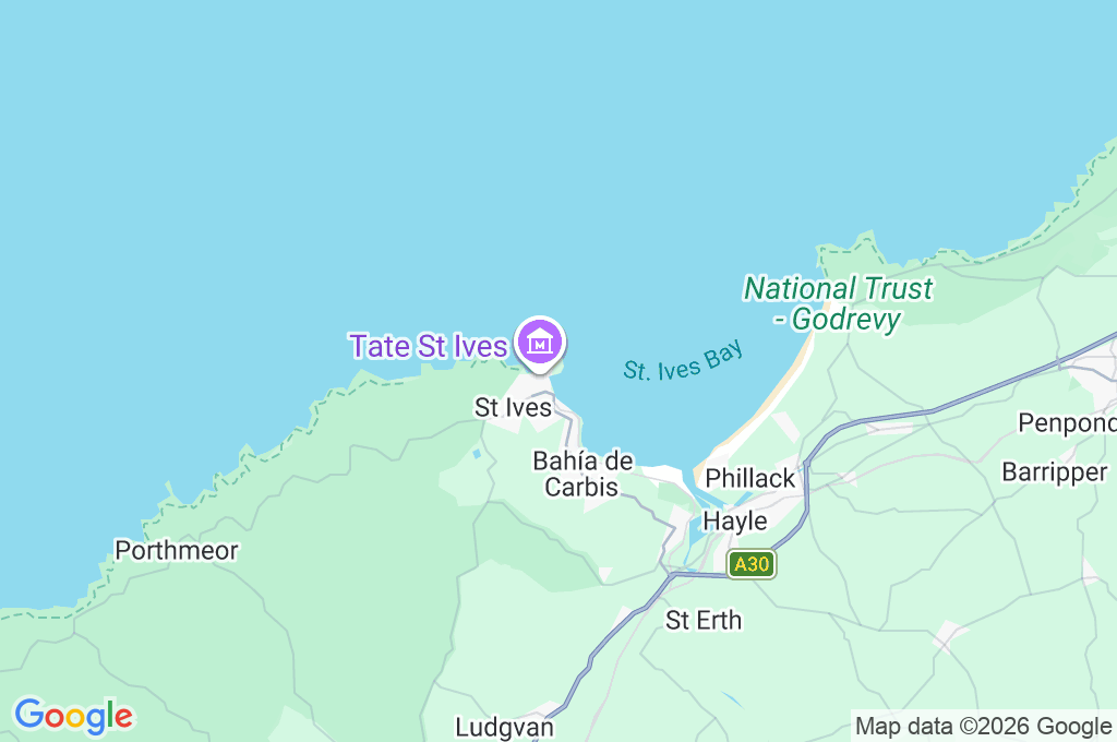 Puerto de St Ives Area Map