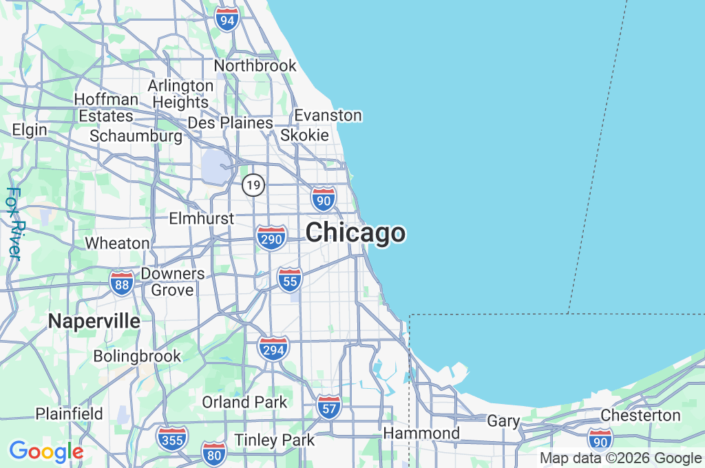 Skydeck Chicago Area Map