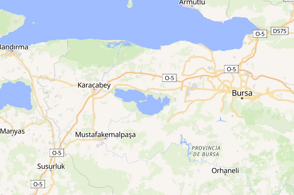 Eskikaraağaç Area Map Eskikaraağaç Area Map