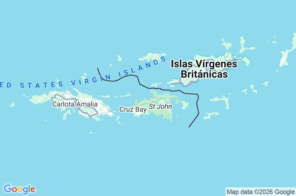 Cinnamon Bay Area Map