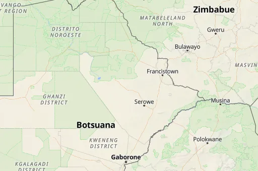 Map of Distrito Central