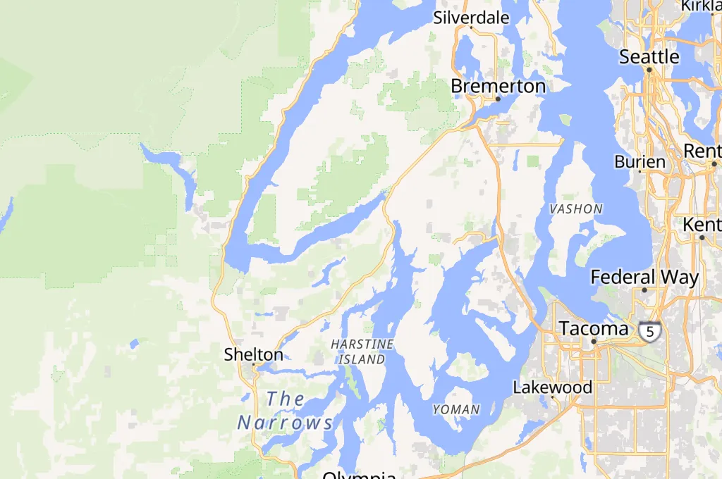 Trails End Area Map