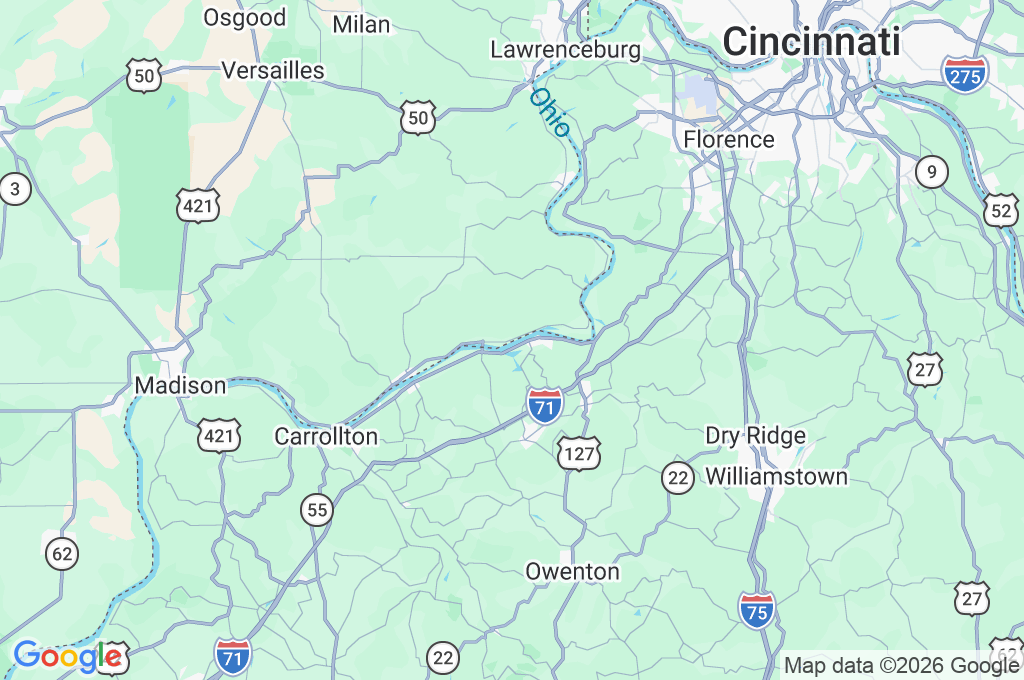Florence Area Map Florence Area Map