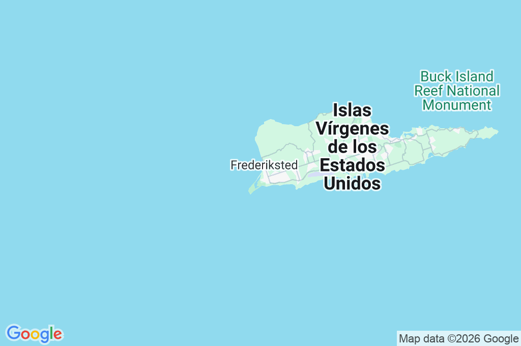 Frederiksted Area Map